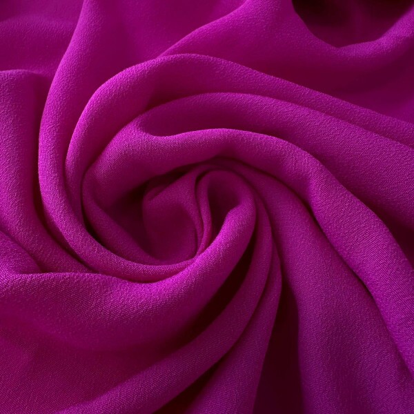 Crepe de Algodão - Fúcsia 